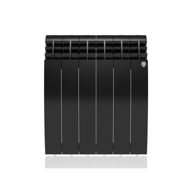 Алюминиевый радиатор Royal Thermo Biliner Alum 500 (4 секции) Noir Sable