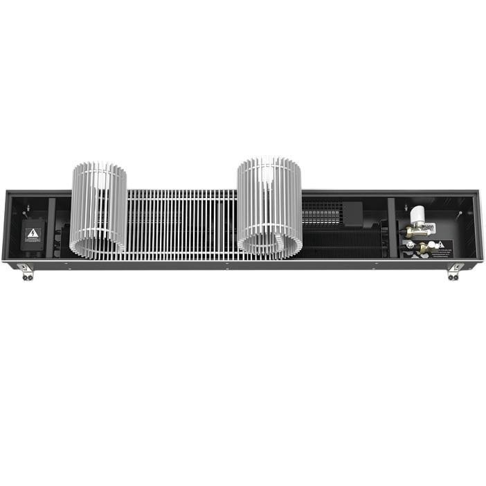 Внутрипольный конвектор с принудительной конвекцией Varmann Qtherm ECO 175.090.1000