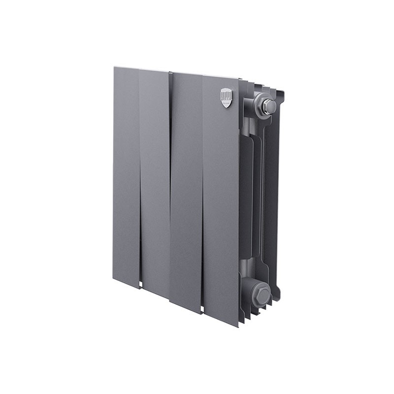 Биметаллический радиатор Royal Thermo PianoForte 300 Silver Satin (6 секций)