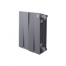 Биметаллический радиатор Royal Thermo PianoForte 300 Silver Satin (6 секций)