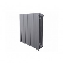 Биметаллический радиатор Royal Thermo PianoForte 500 VDR Silver Satin (4 секции)